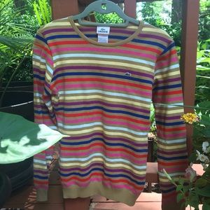 Lacoste Striped Sweater